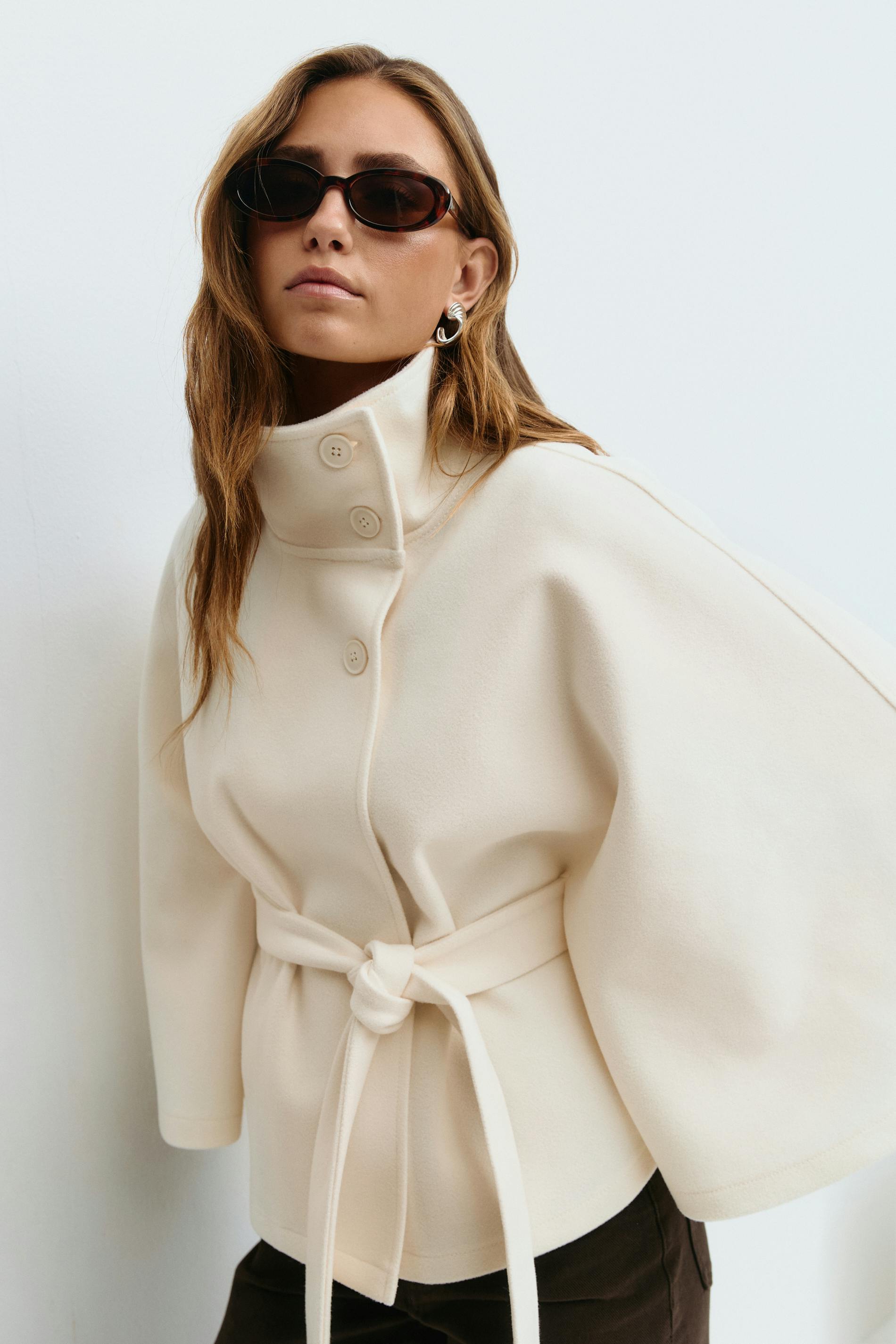 Eleza Cape Coat
