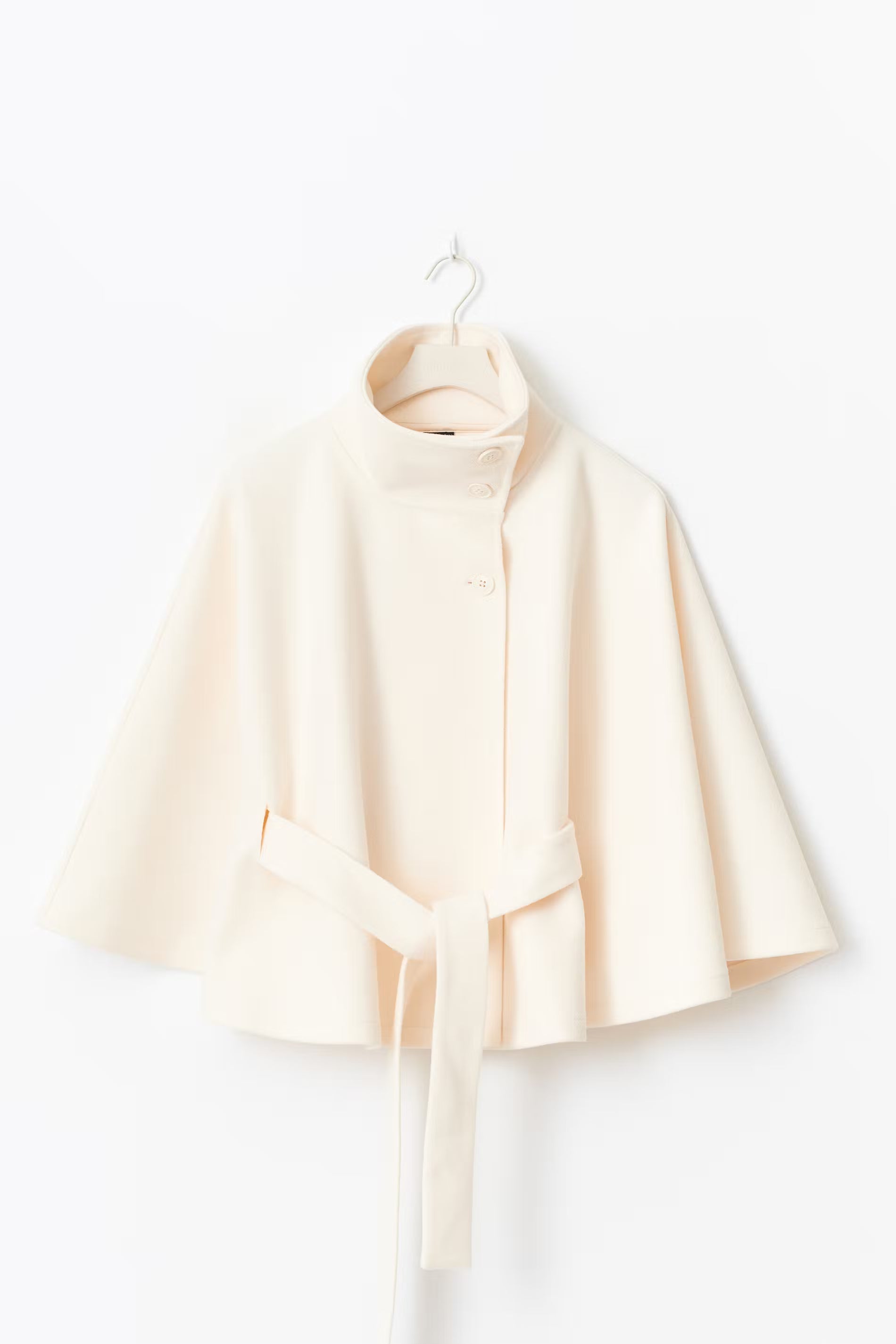 Serena Belted Cape Coat