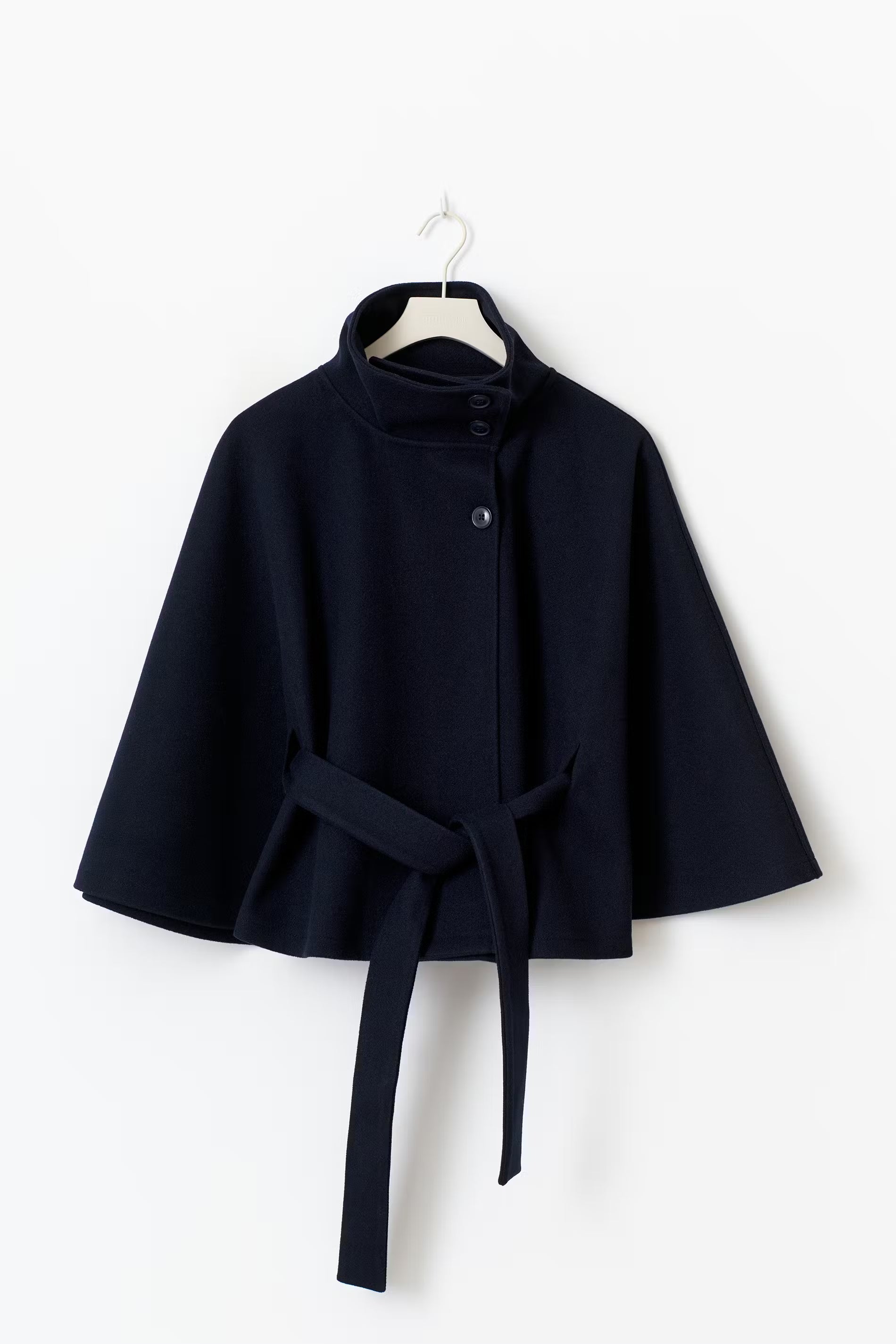 Serena Belted Cape Coat