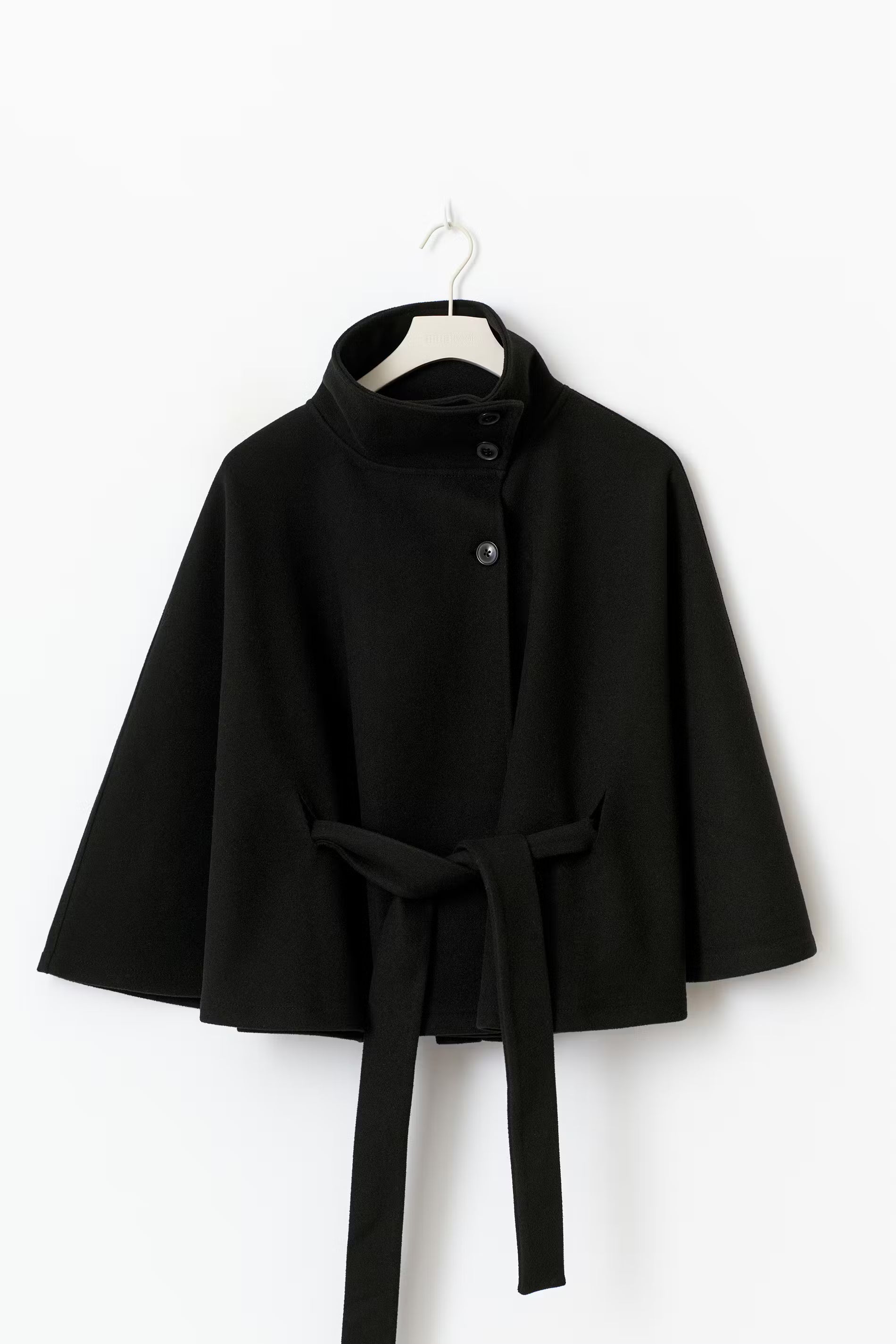 Serena Belted Cape Coat