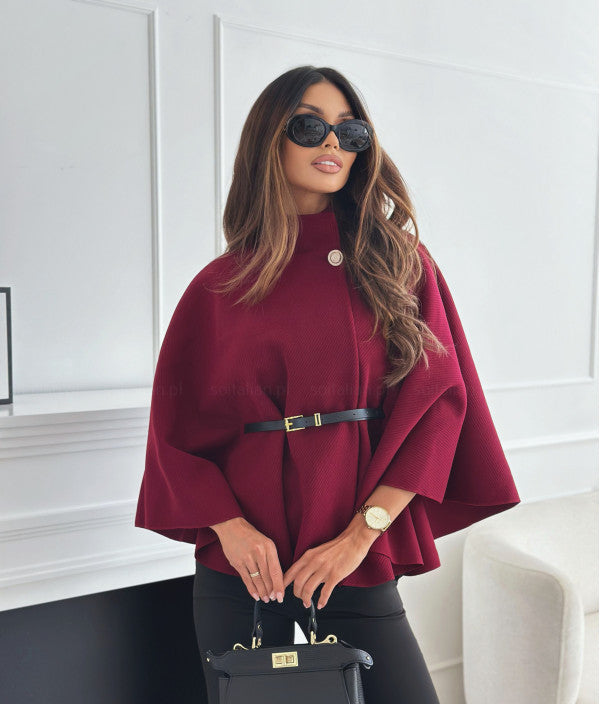 Ava Elegant Butterfly Cape Jacket