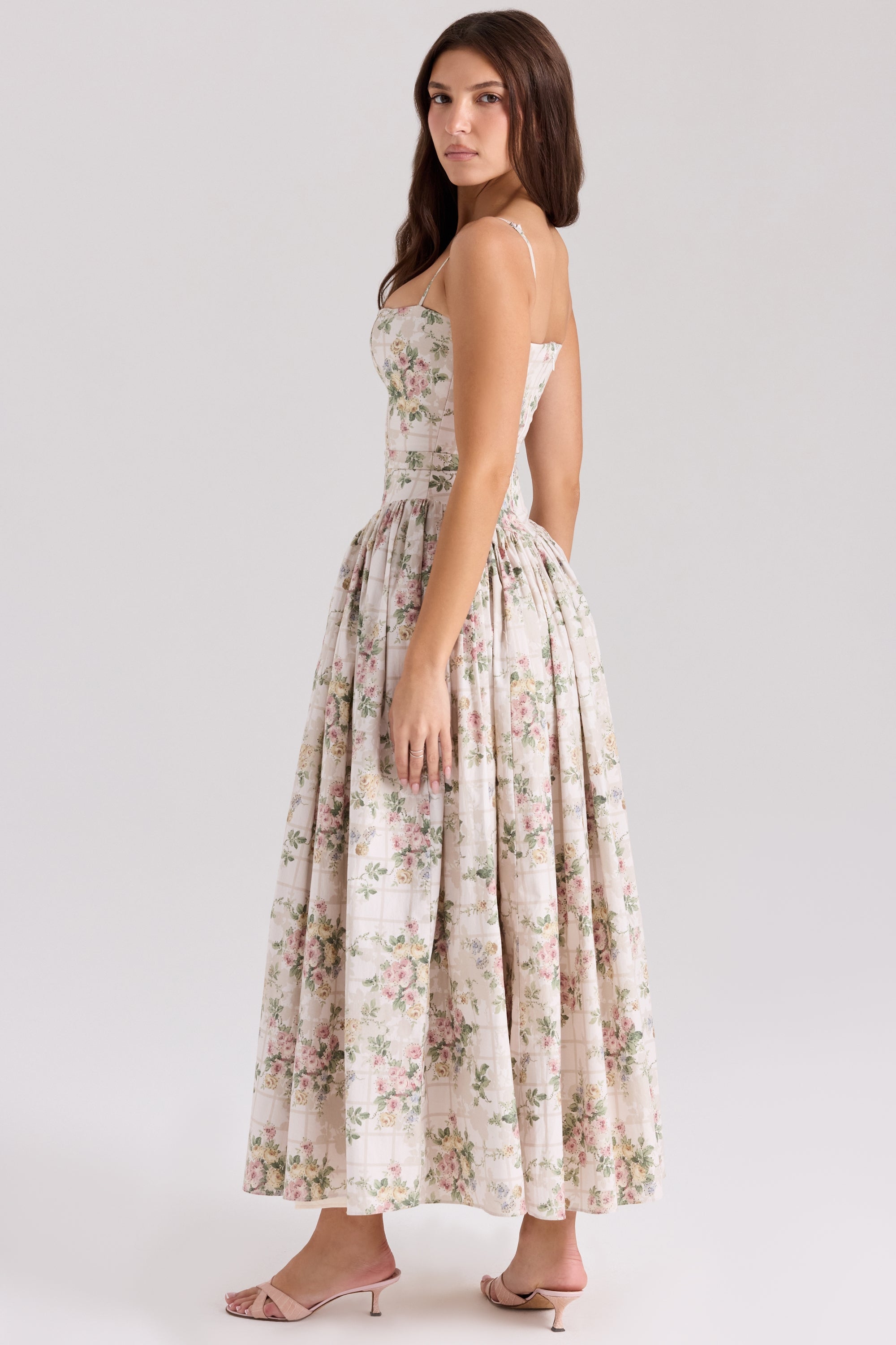 Amaris Floral Maxi Sundress