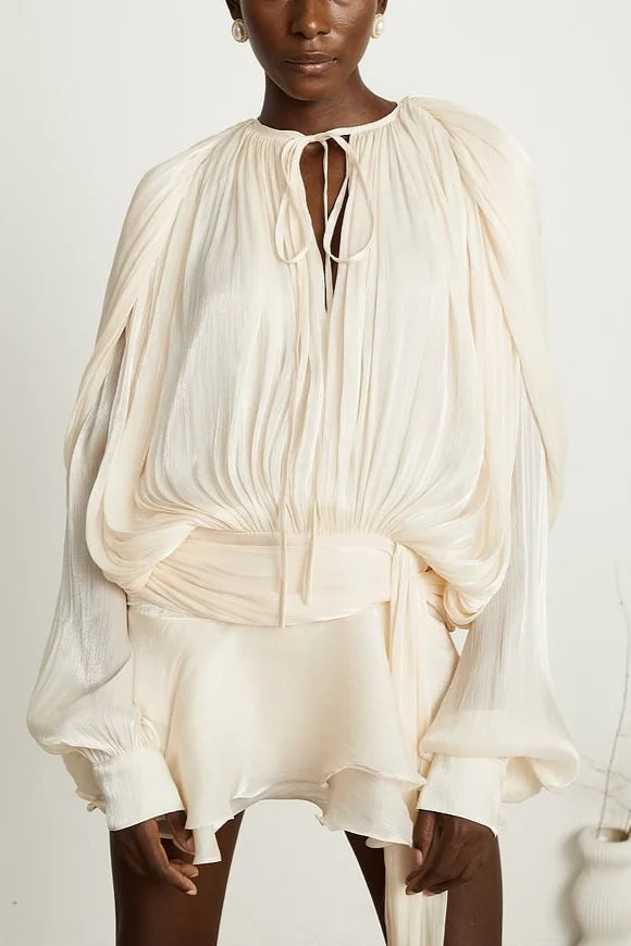 Nadia Ruffled Mini Dress