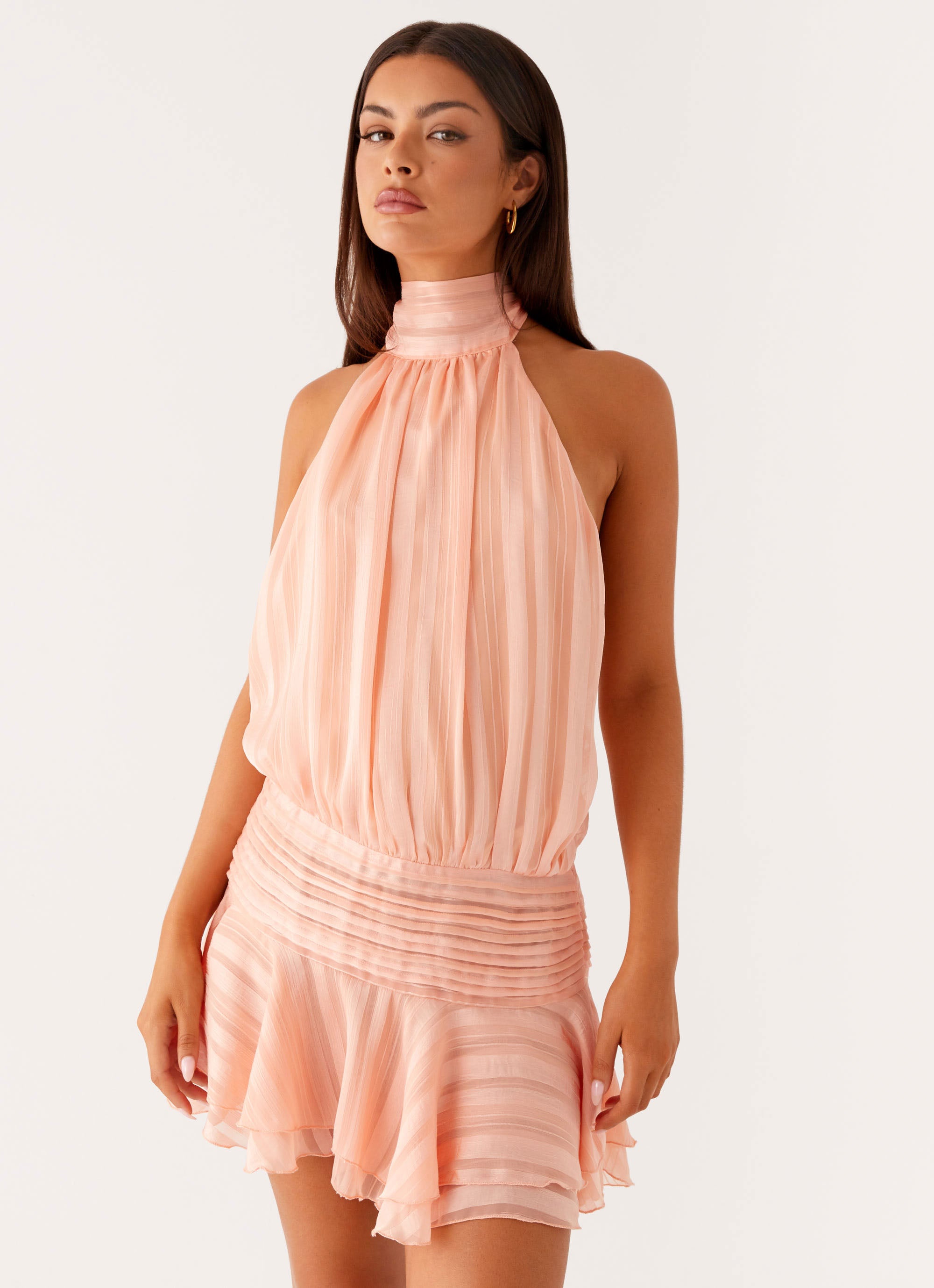 Amira Chiffon Mini Dress