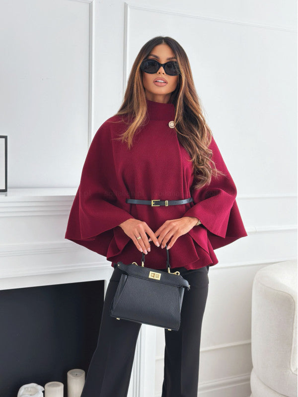 Ava Elegant Butterfly Cape Jacket