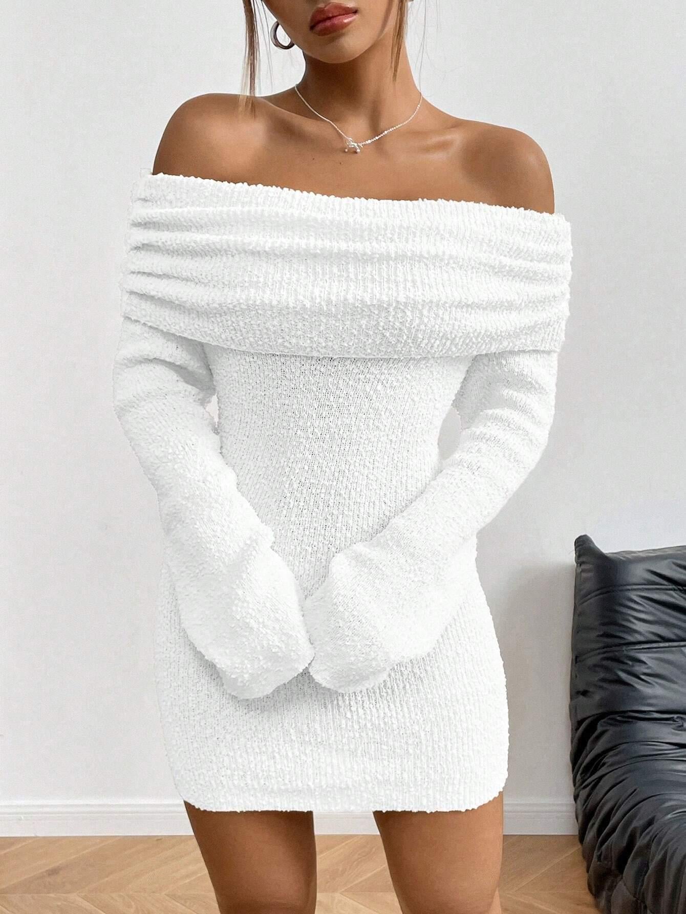 Evelina Knitted Mini Dress