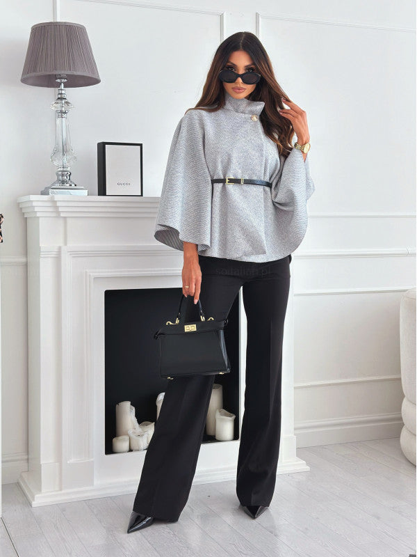 Ava Elegant Butterfly Cape Jacket
