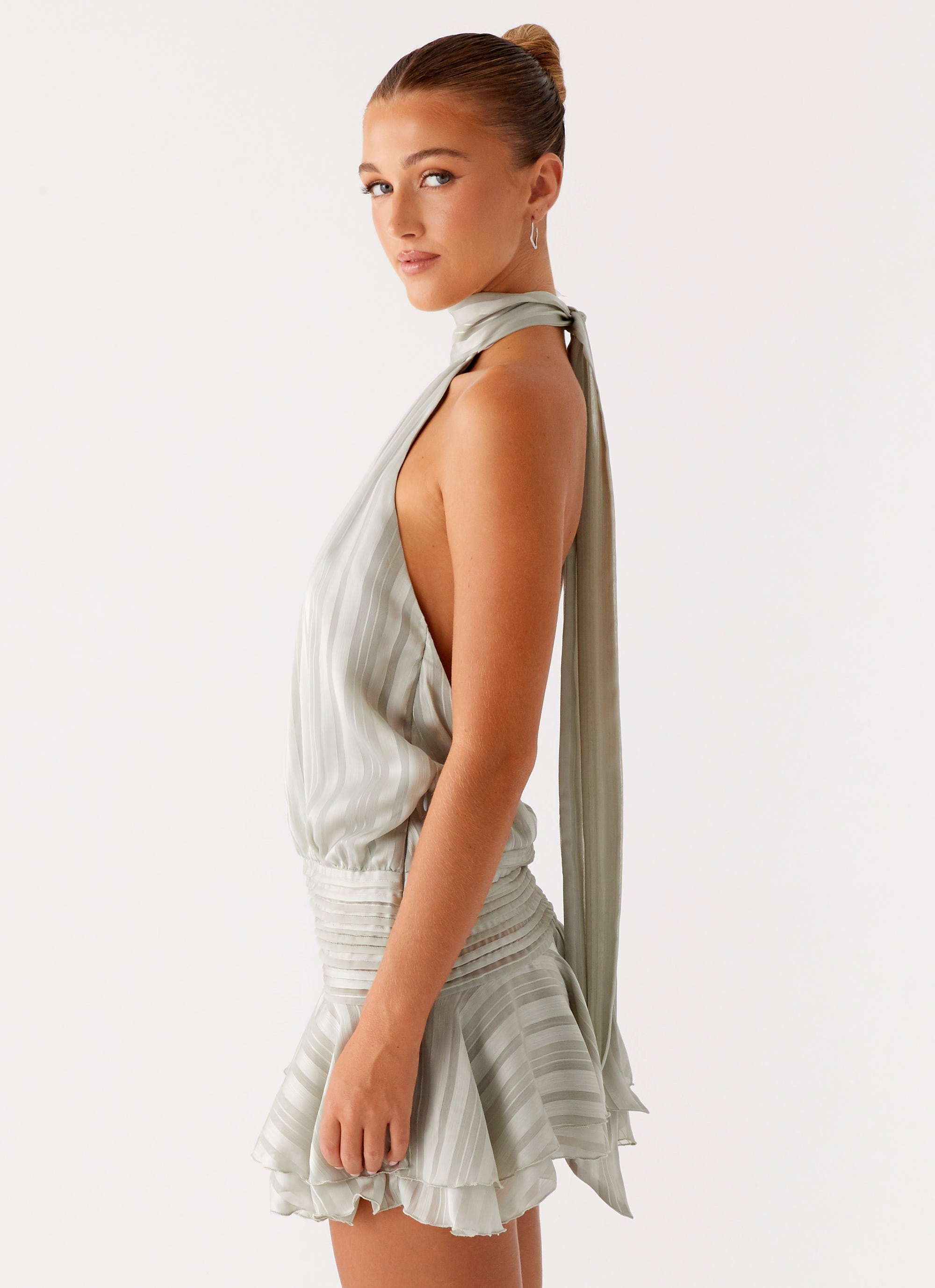 Amira Chiffon Mini Dress