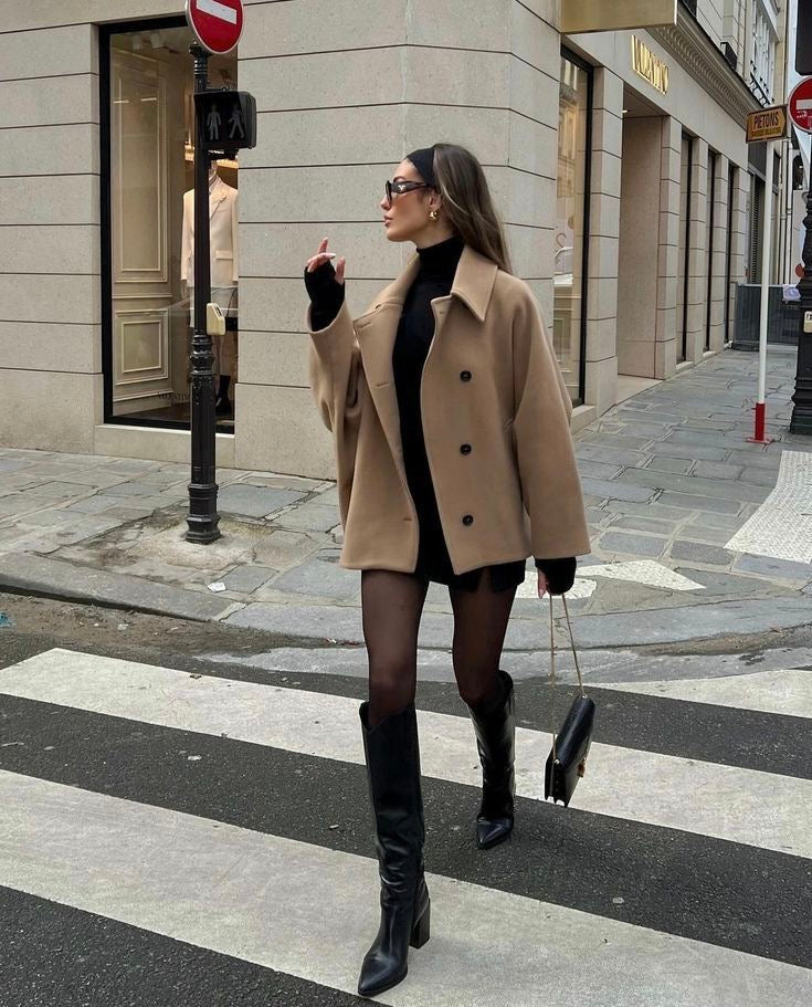 Viola Oversized Wool Coat
