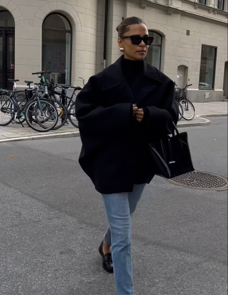 Viola Oversized Wool Coat