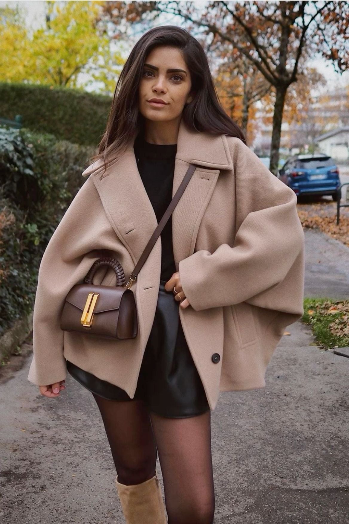 Viola Oversized Wool Coat