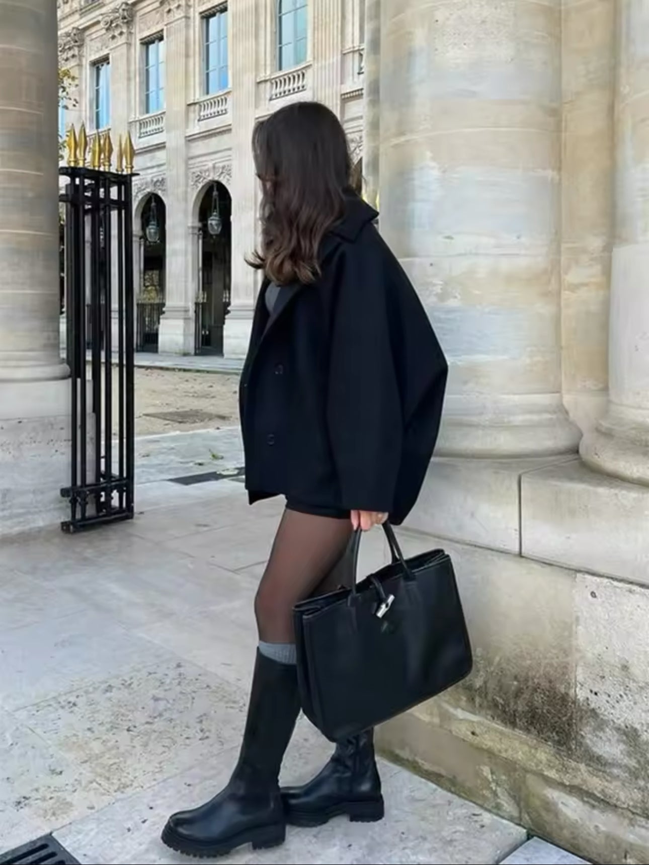 Viola Oversized Wool Coat