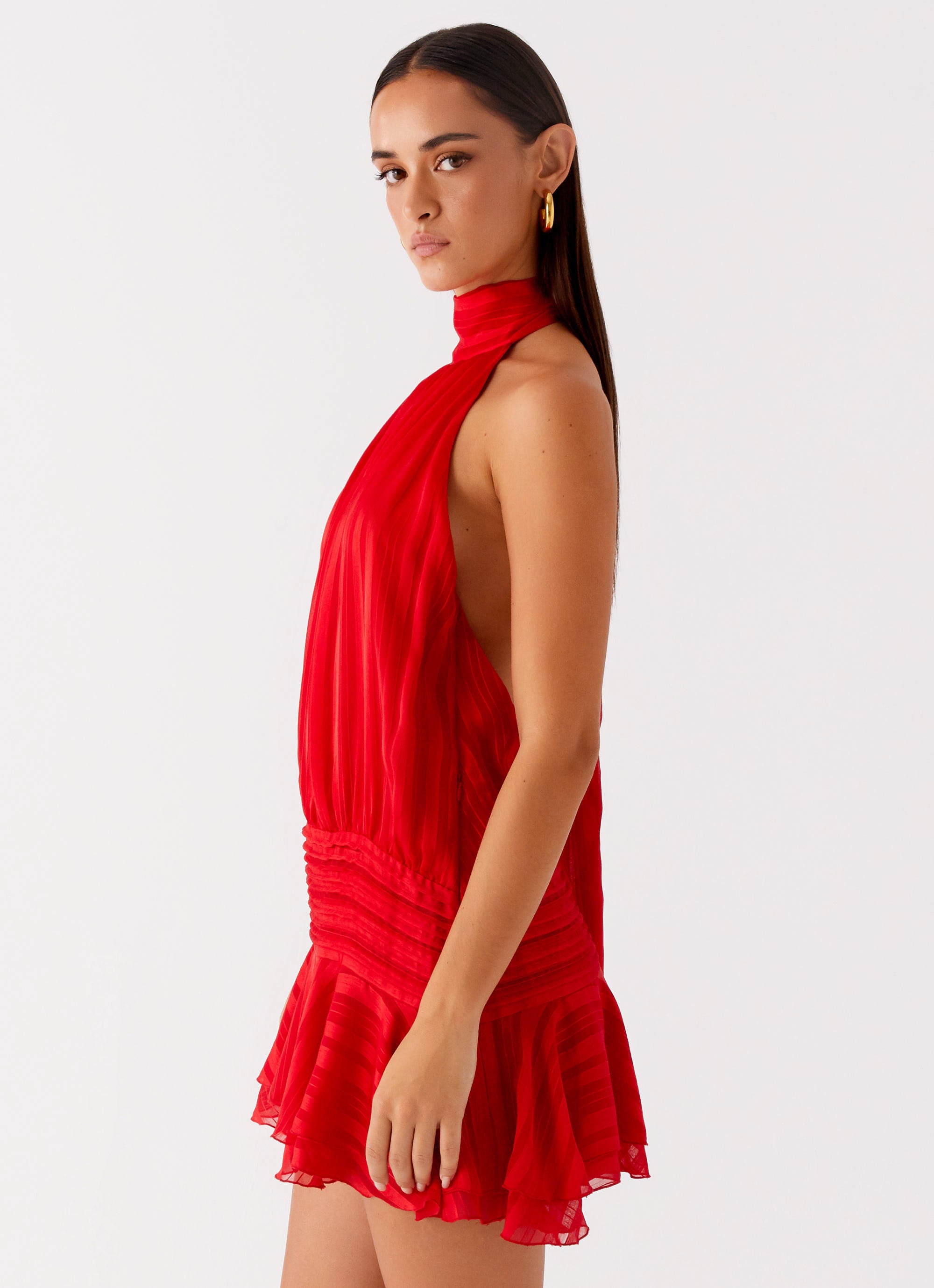 Amira Chiffon Mini Dress