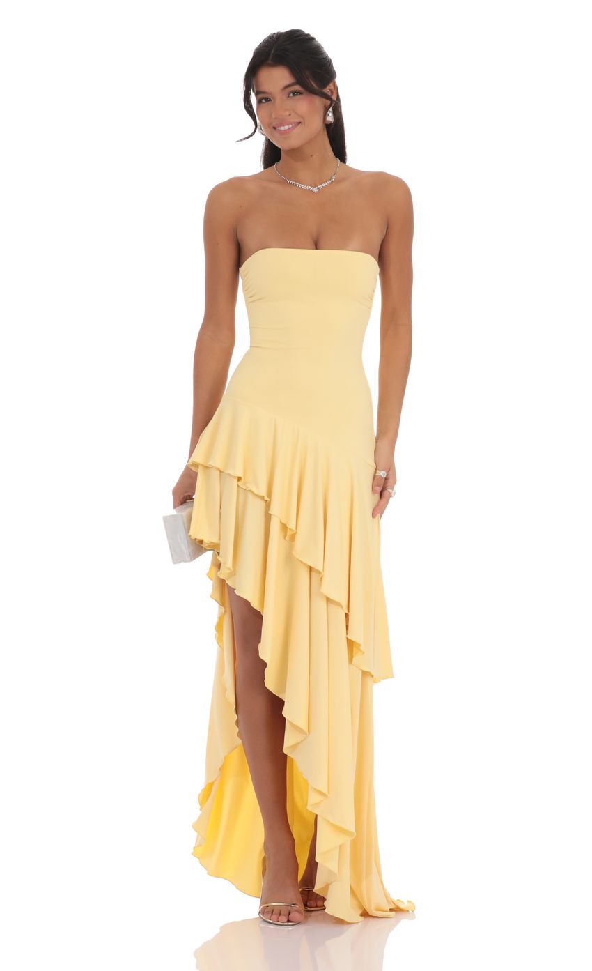 Rhea Ruffle Maxi Dress
