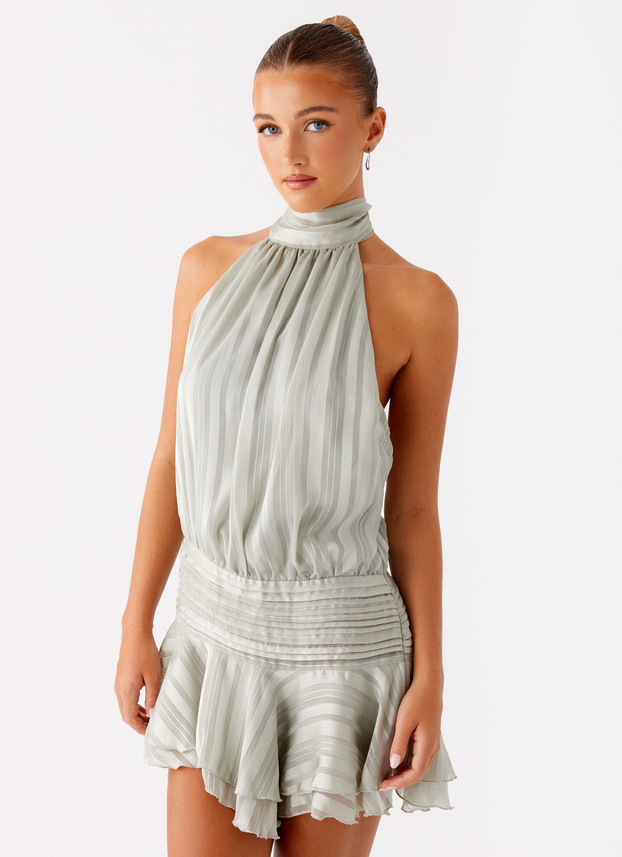 Amira Chiffon Mini Dress