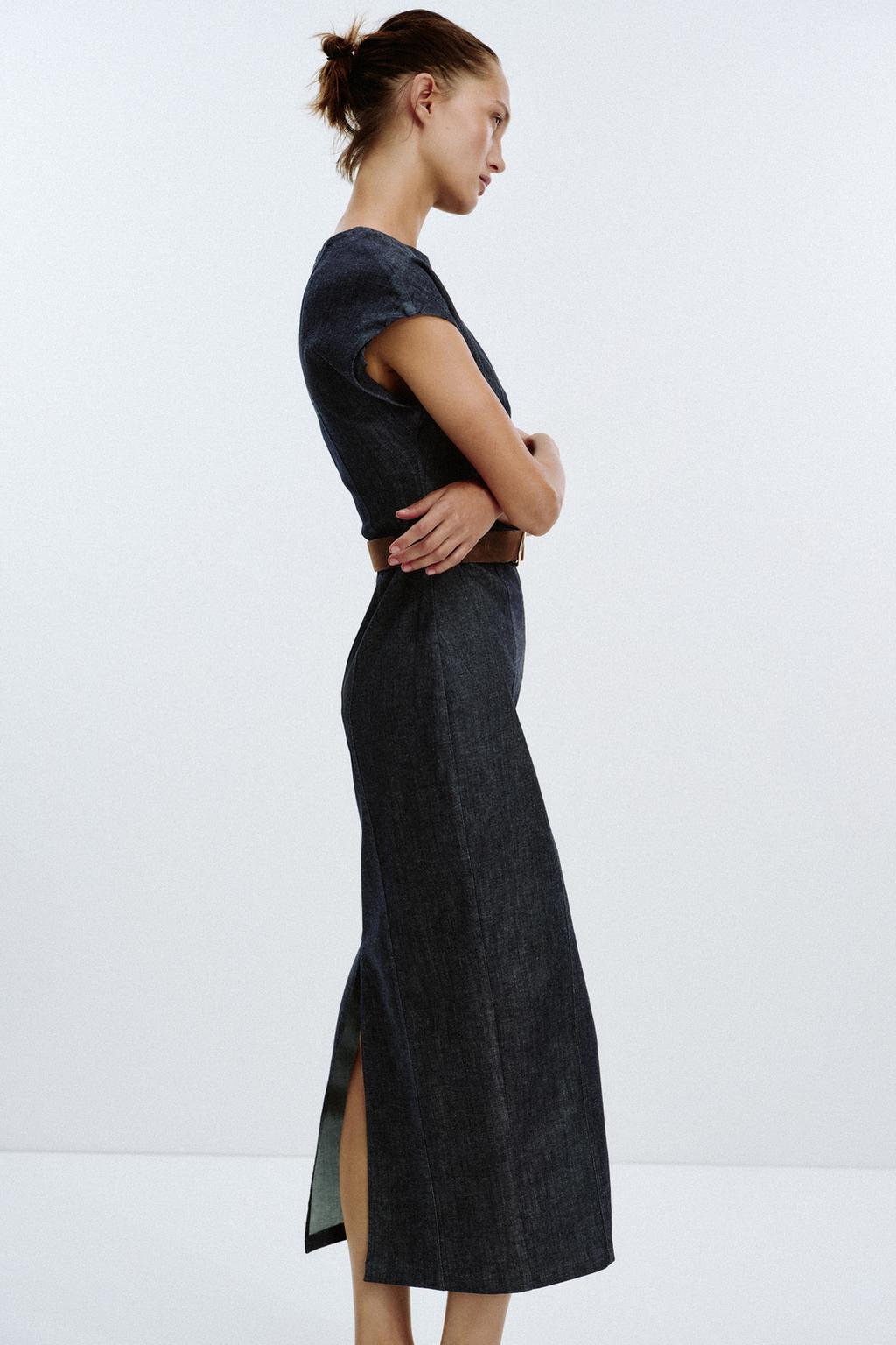 Delphine Fitted Midi Dress