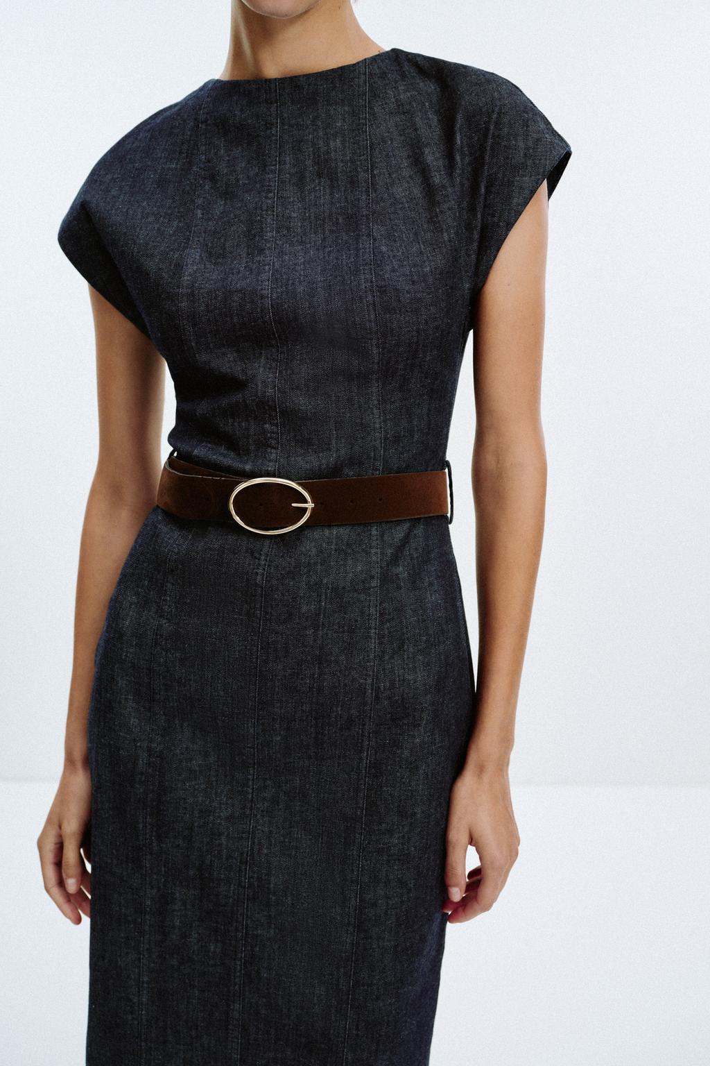 Delphine Fitted Midi Dress