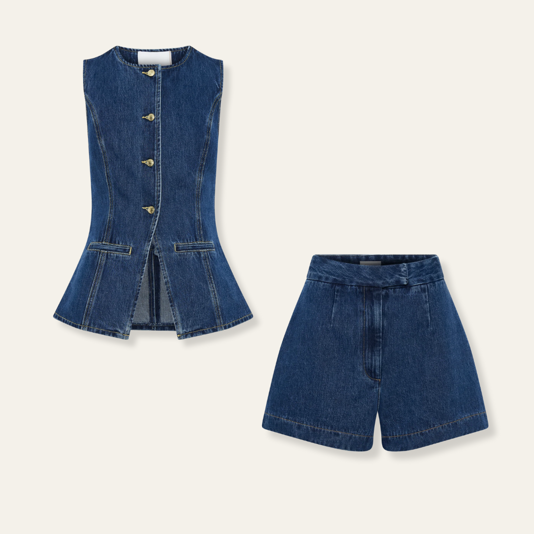 Milan Denim Set