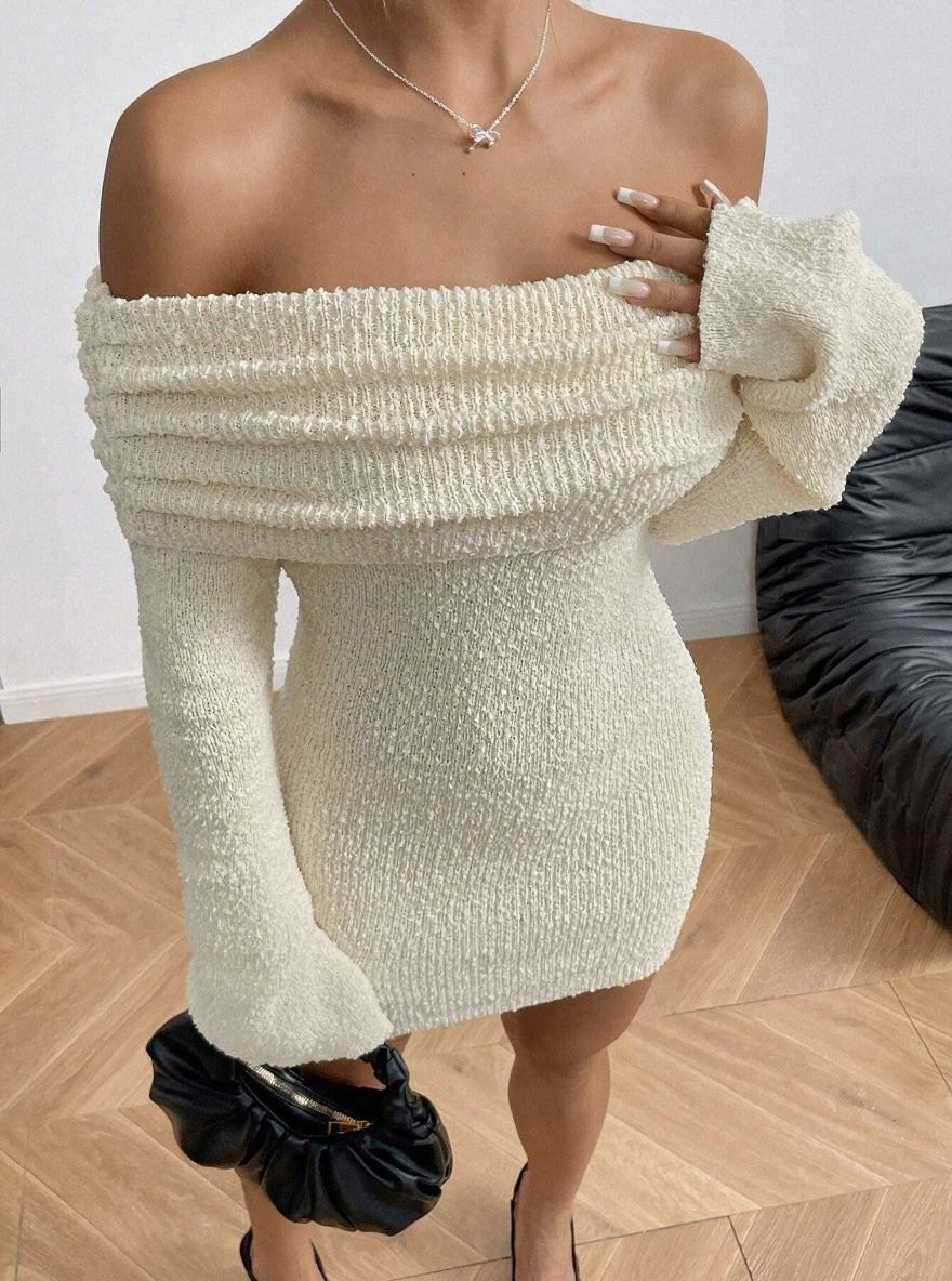 Evelina Knitted Mini Dress