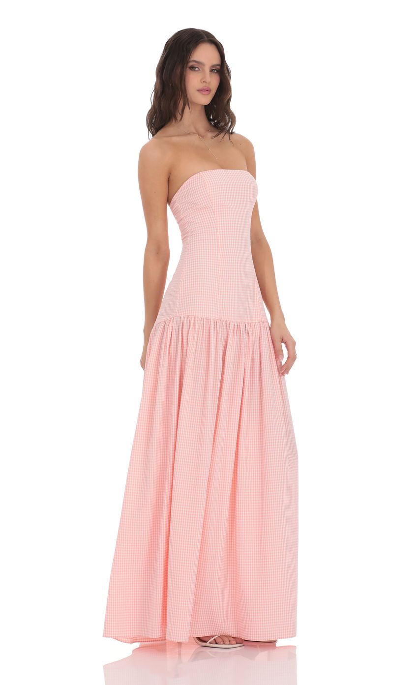 Eleni Strapless Midi Dress