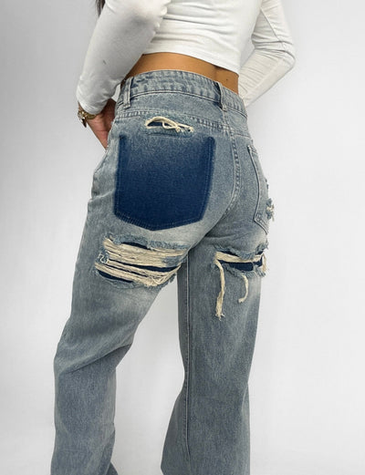 The Viral Ripped Jeans