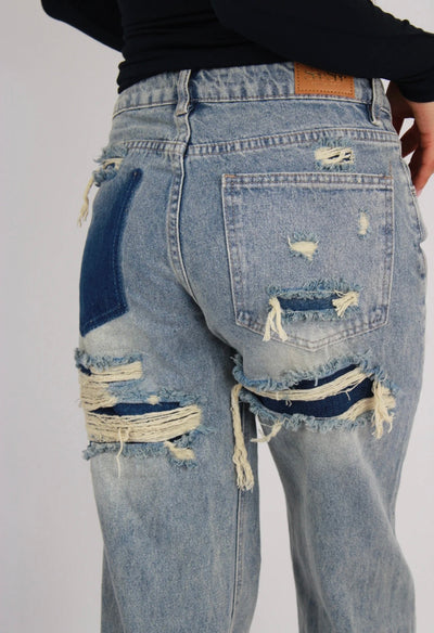 The Viral Ripped Jeans