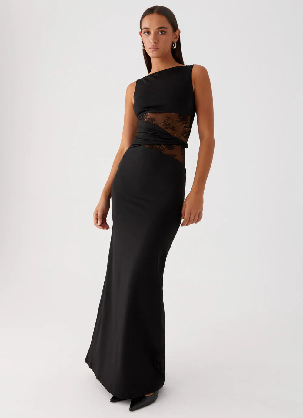 Liliana Mesh Maxi Dress