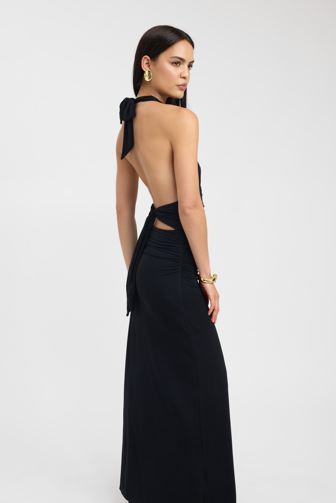 Dahlia Halter Maxi Dress