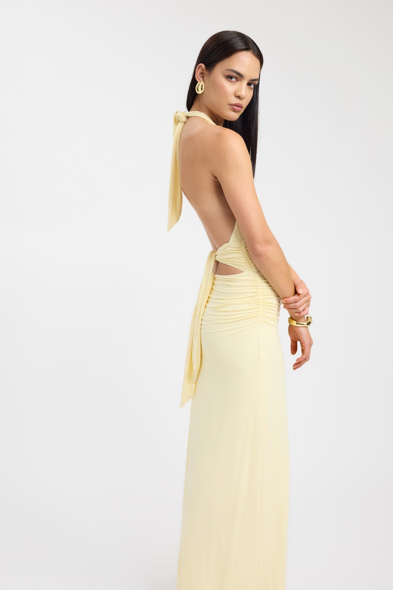 Dahlia Halter Maxi Dress