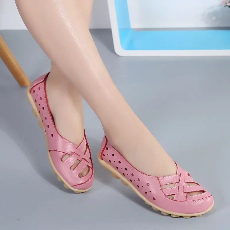 Orthopedic Loafers In Breathable Leather