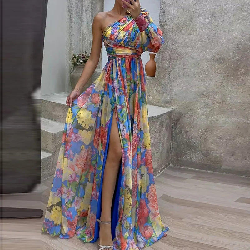 Stylova™ | Garden Goddess Maxi Dress