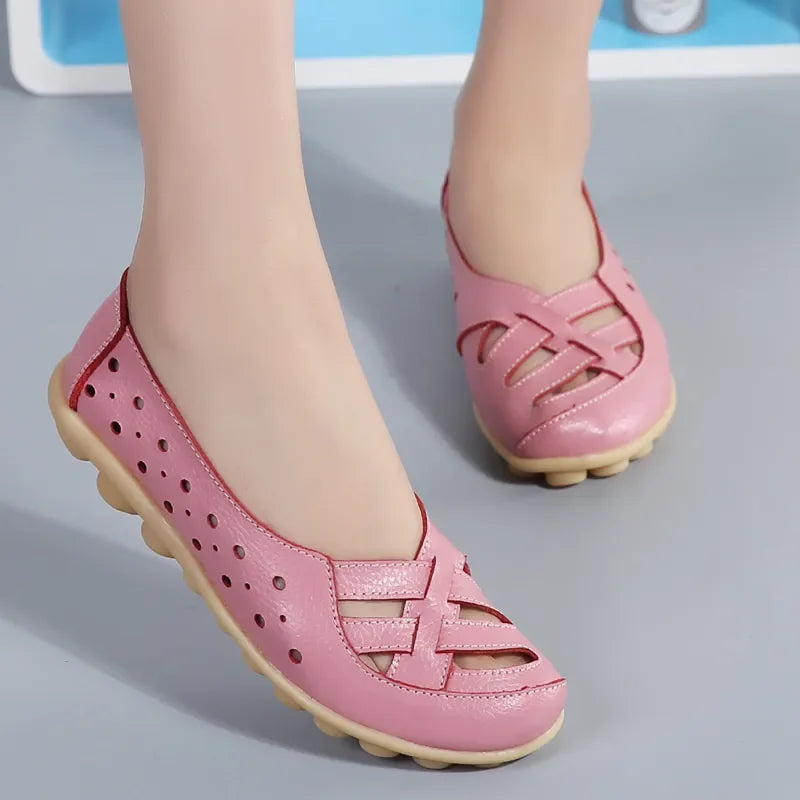 Orthopedic Loafers In Breathable Leather
