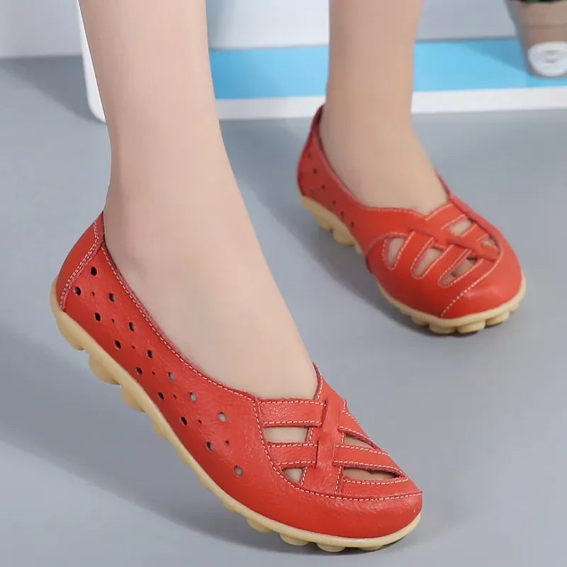 Orthopedic Loafers In Breathable Leather