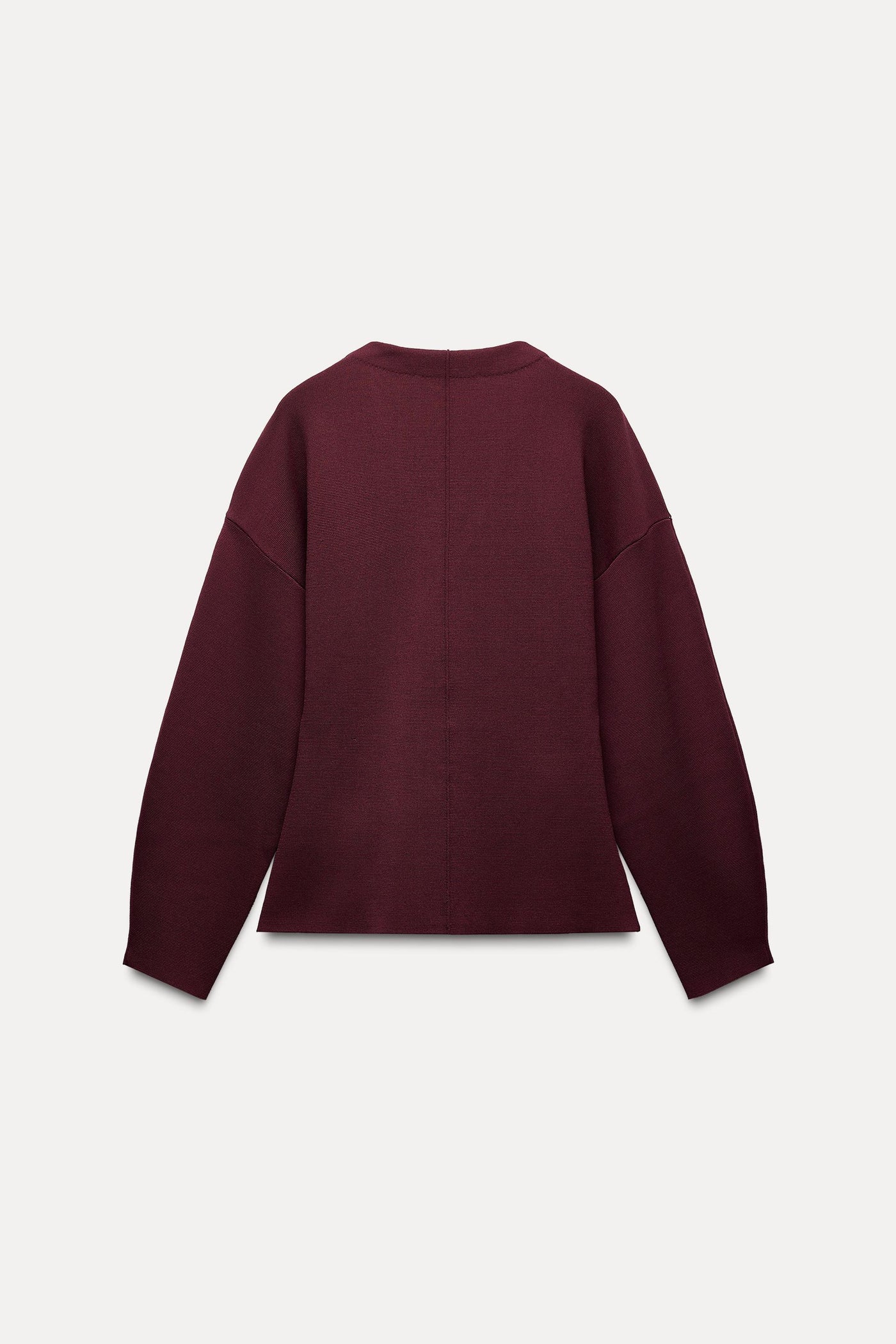 Tailored Knit V-Neck Cardigan