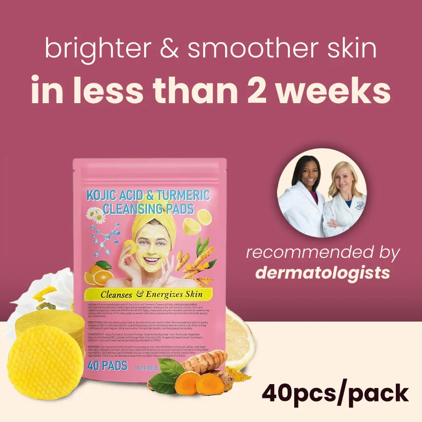 Brightening Turmeric & Kojic Pads