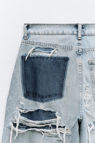 The Viral Ripped Jeans