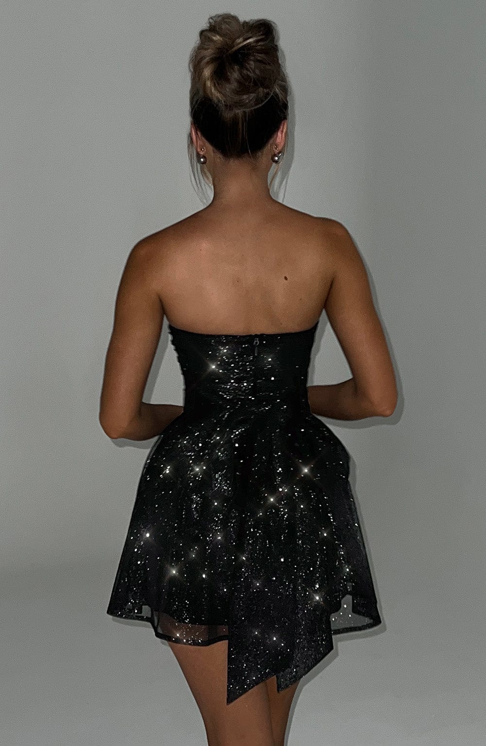 The Amara Sparkle Mini Dress